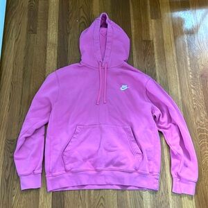 Nike pink hoodie SIZE MEDIUM in perfect condition, price is negotiable